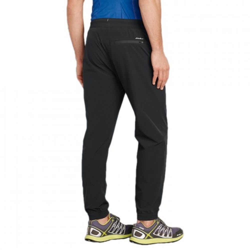 Eddie Bauer Men’s Black Zipper Pocket Joggers